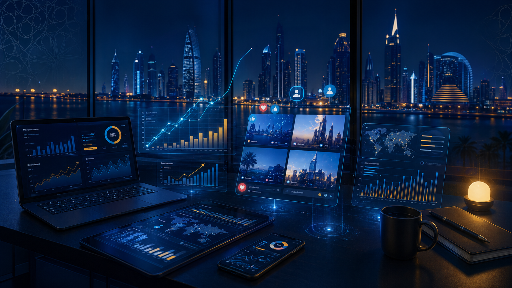 Digital marketing intelligence dashboard